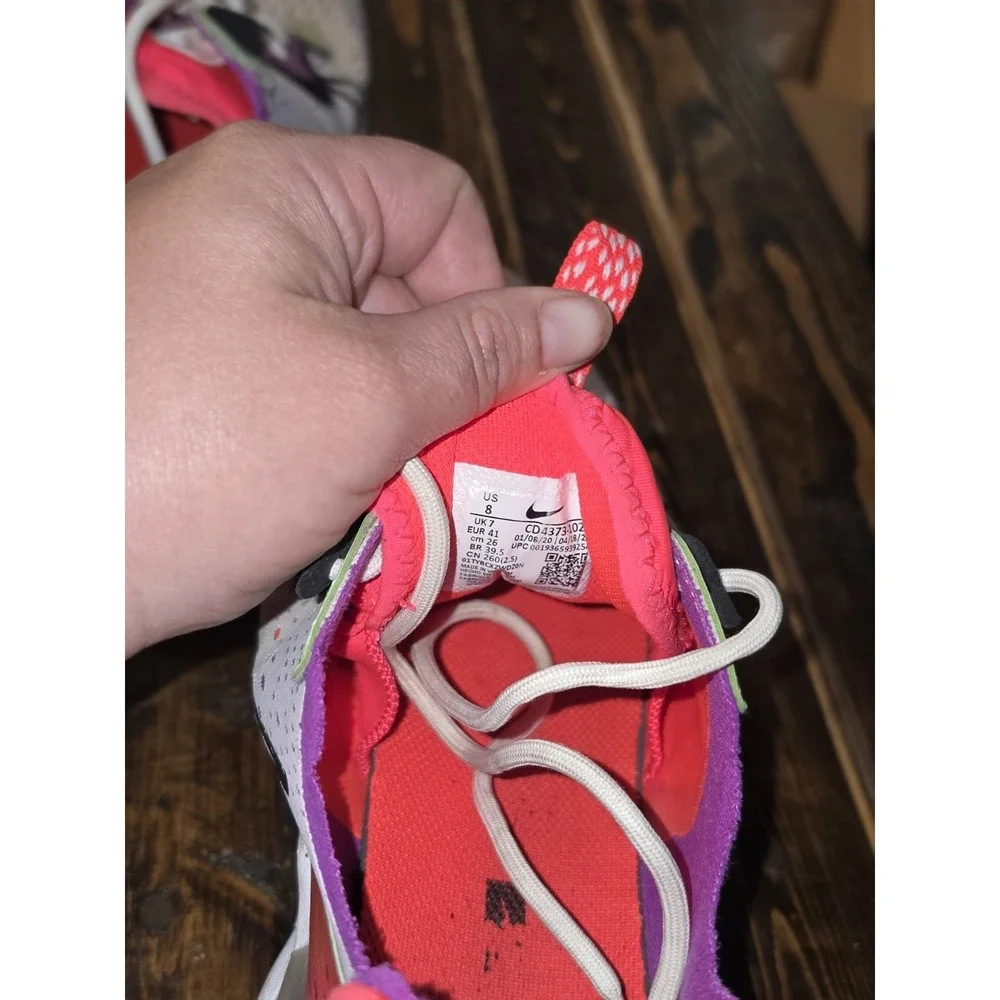 Nike React Vision Barely Volt Pink mens sz‎ 8